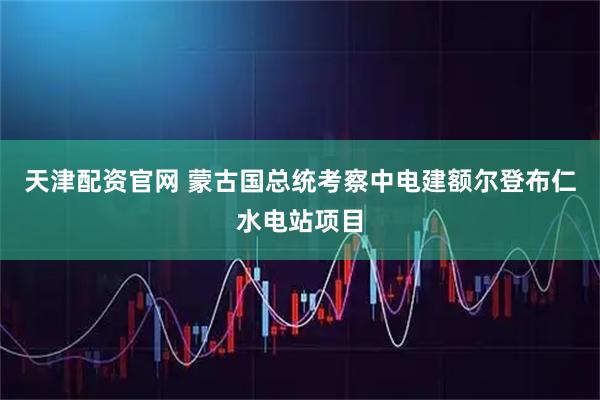 天津配资官网 蒙古国总统考察中电建额尔登布仁水电站项目